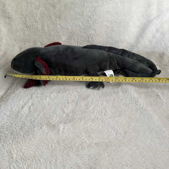 Adore Plush Neo The Axolotl 18” Stuffed Animal Salamander Toy Gray - Picture 6 of 6